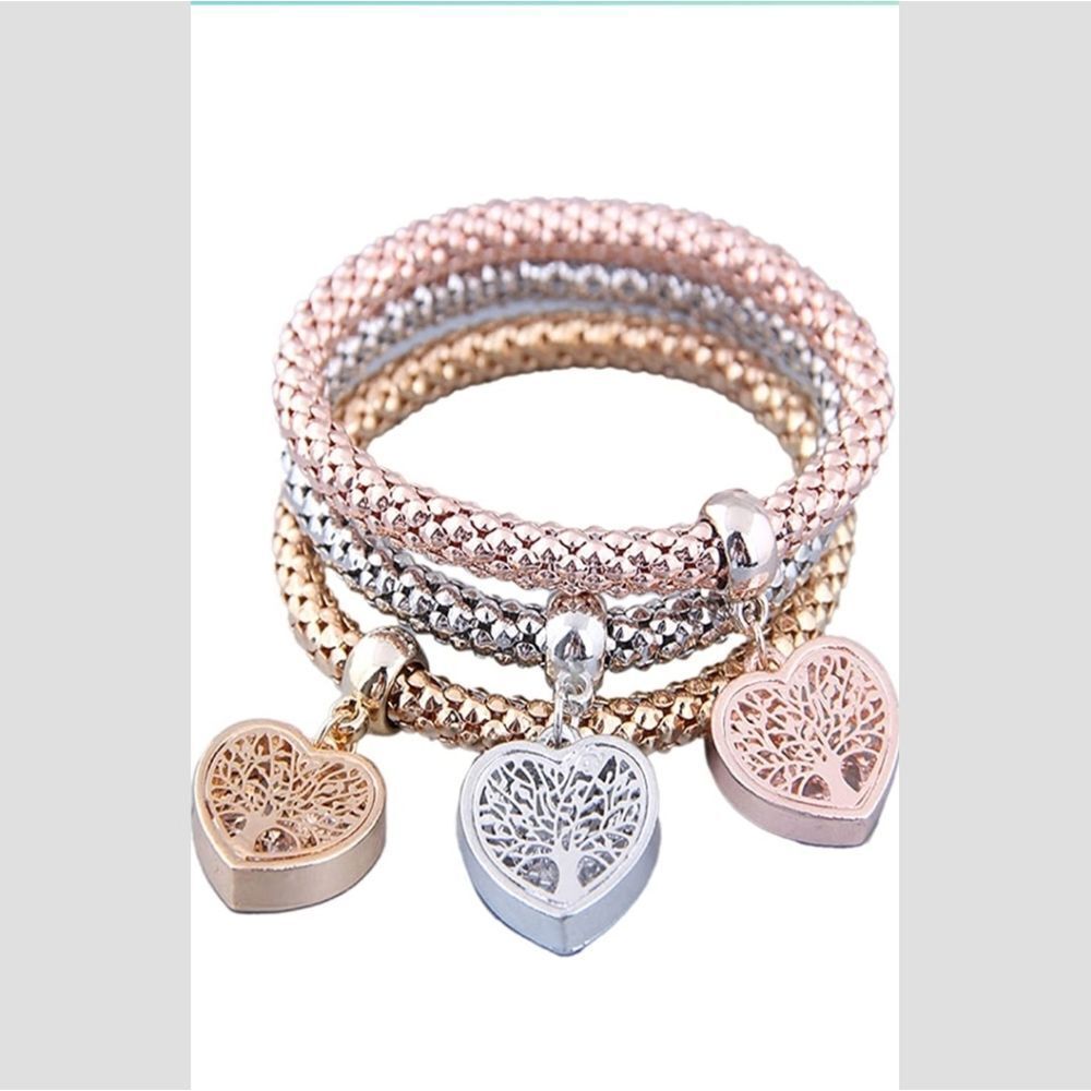 Set of 3 Alloy Tree 🌳 of Life Gorgeous Bracelets